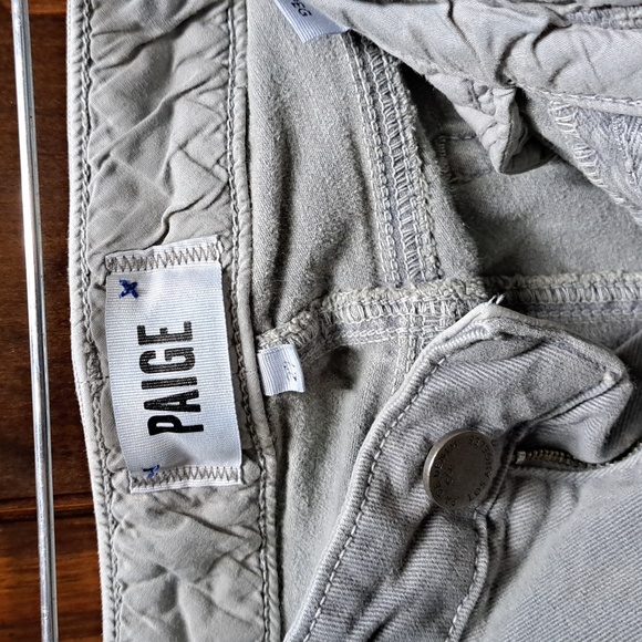 Paige size 27 gray jeans. Skyline ankle peg - Picture 5 of 6
